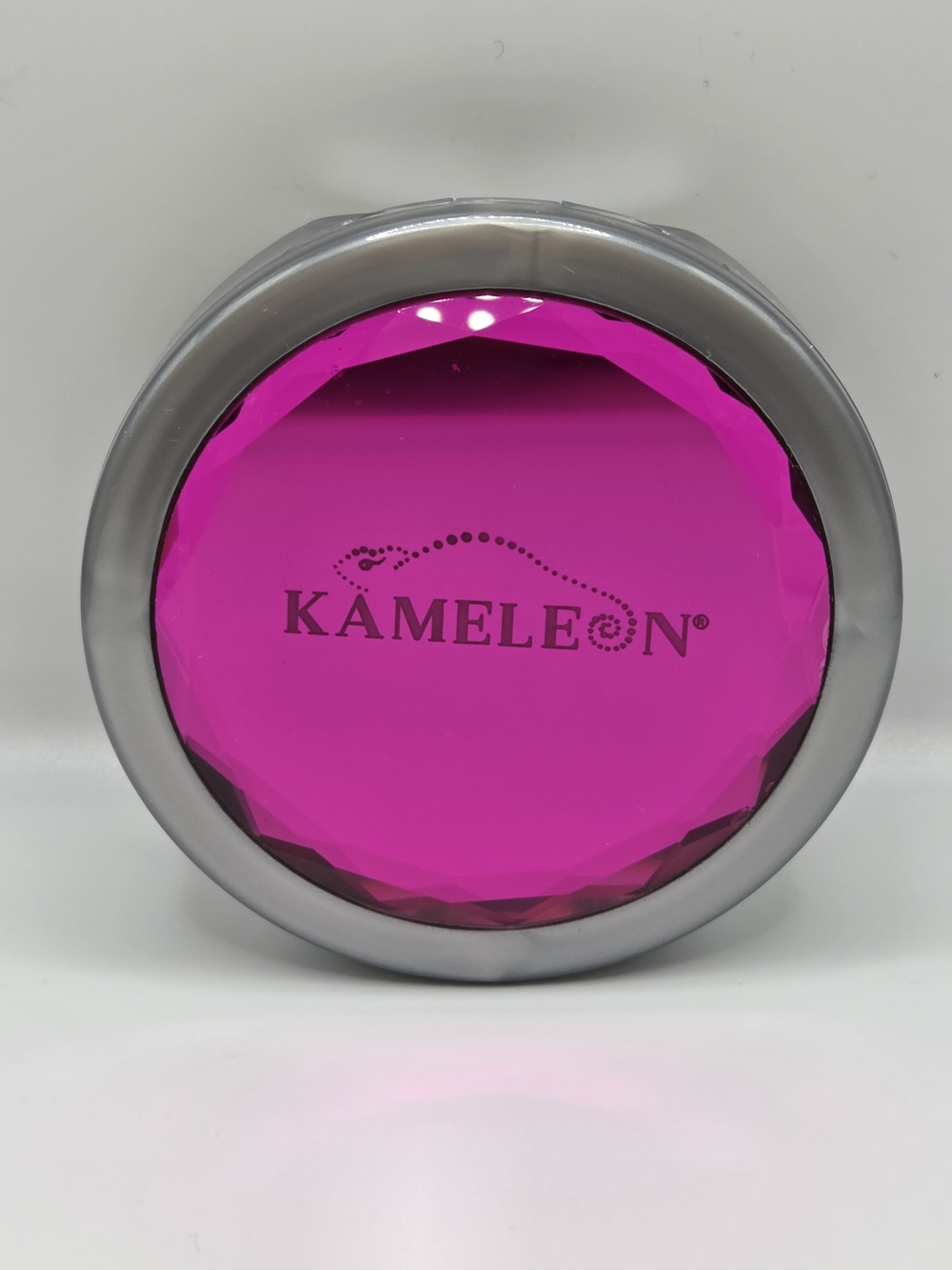 Pink Round Gem Jewelry Case